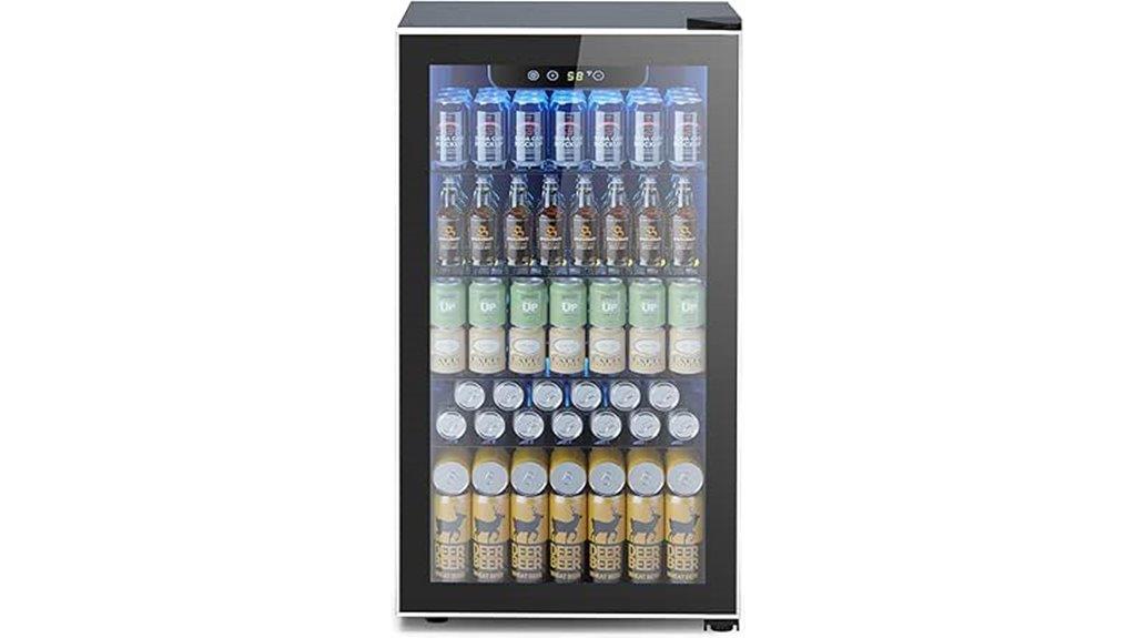 large capacity beverage cooler