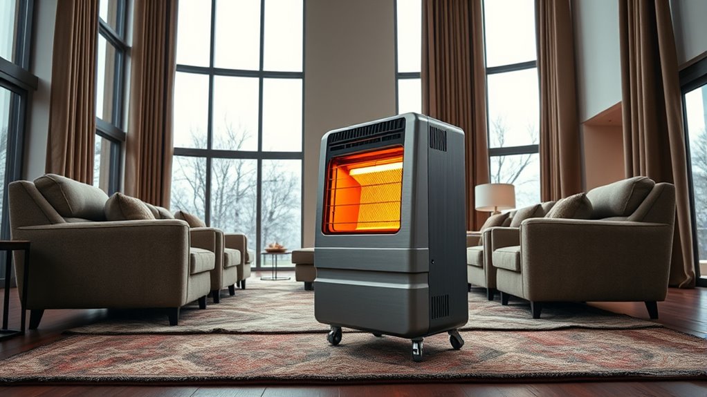 large room heating considerations