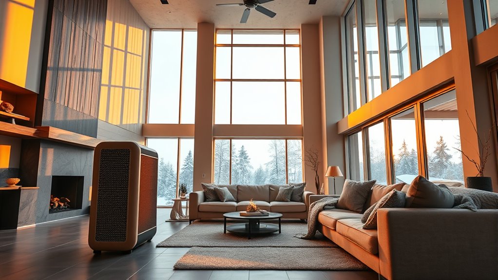 large room heating solutions