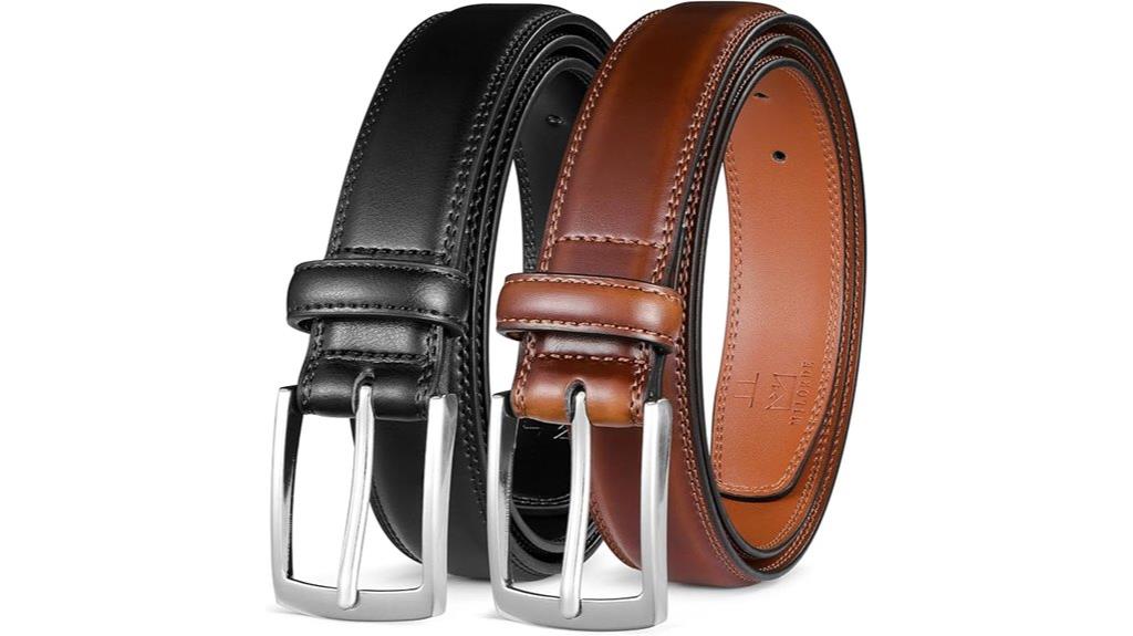 leather belt set pack