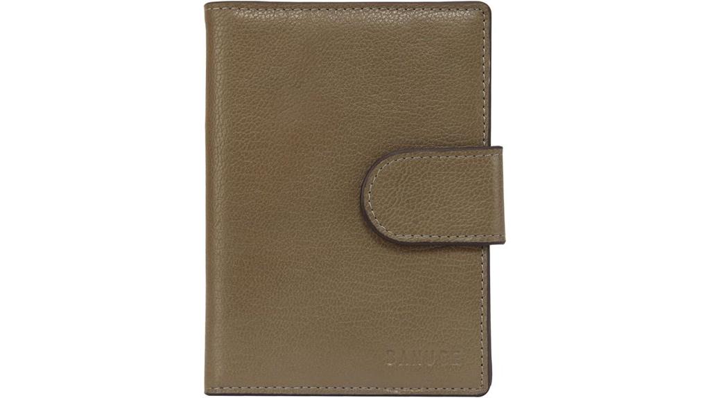 leather passport cover