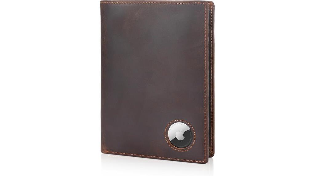 leather rfid passport wallet