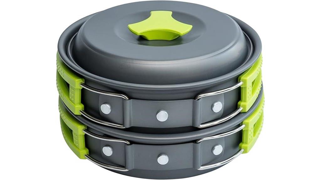 lightweight backpacking cookware set