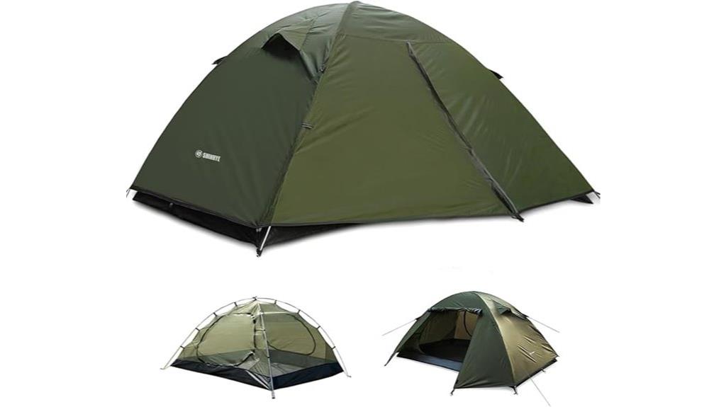 lightweight four person tent