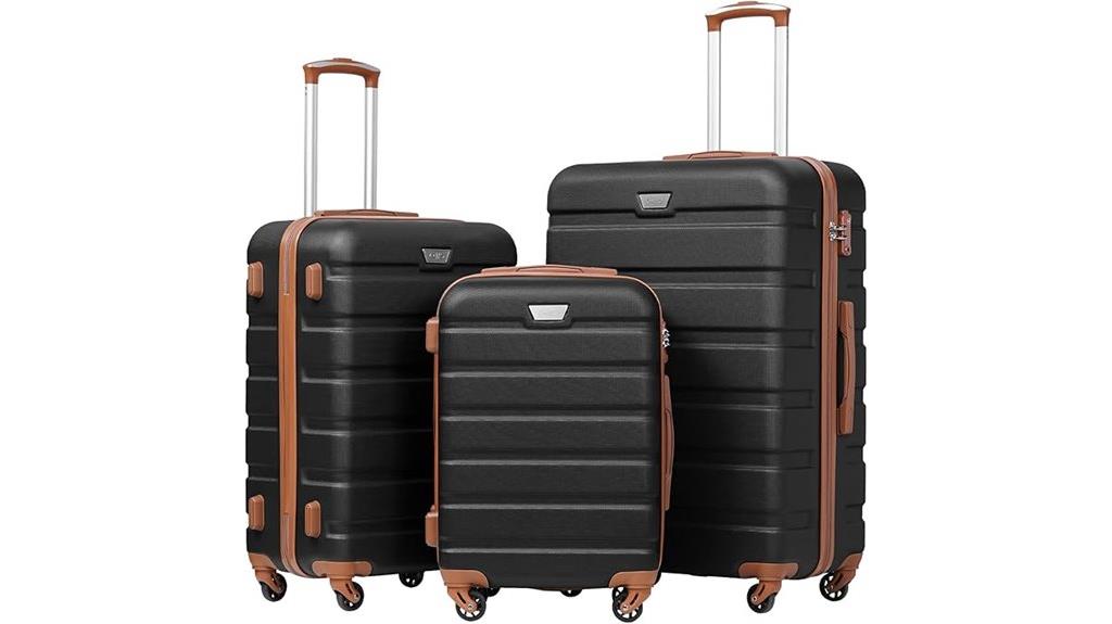 lightweight hardshell luggage set