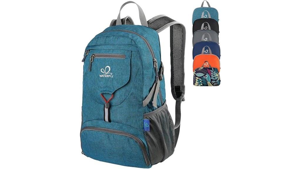 lightweight packable travel backpack