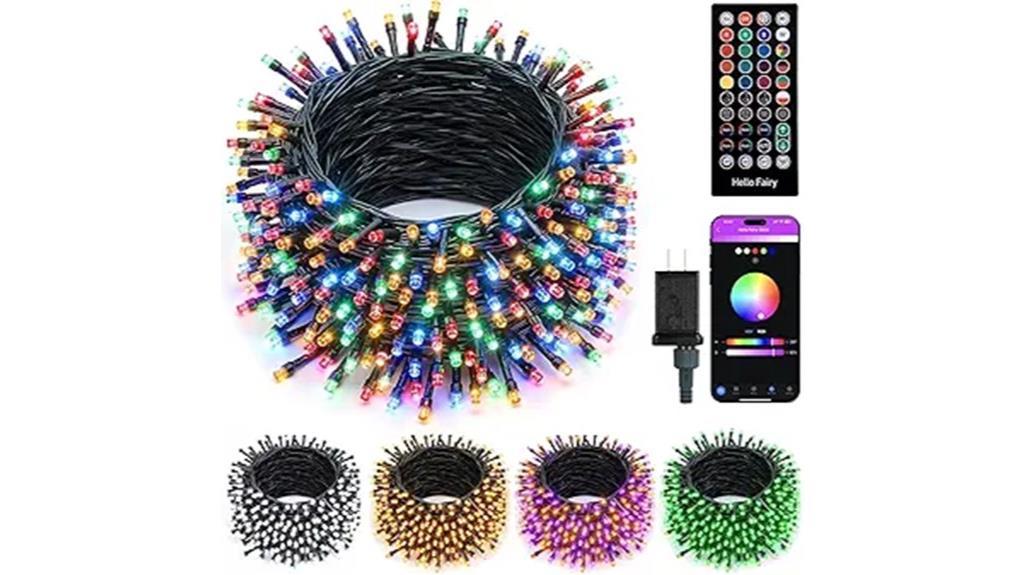 long rgb christmas lights