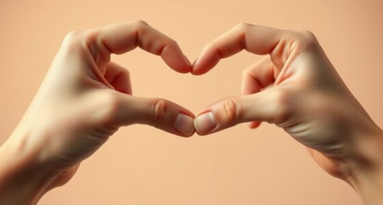 love and support gesture