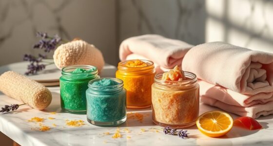luxury body scrub collections