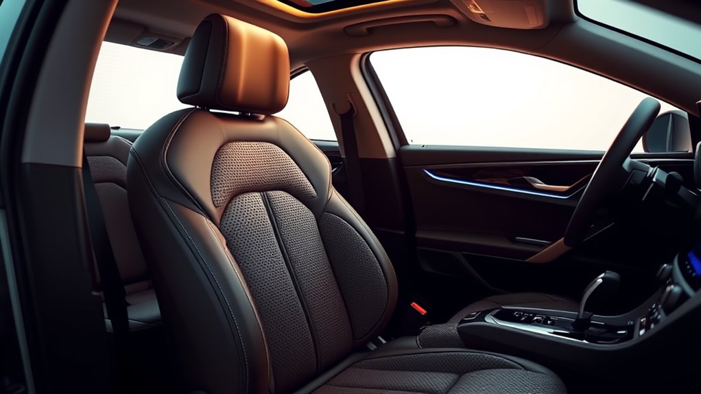 luxury car massage features