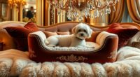luxury dog beds selection