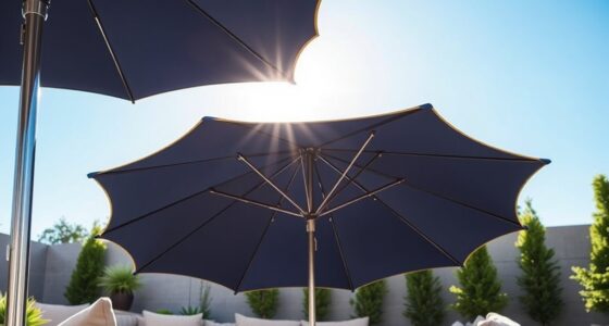 luxury durable patio shades