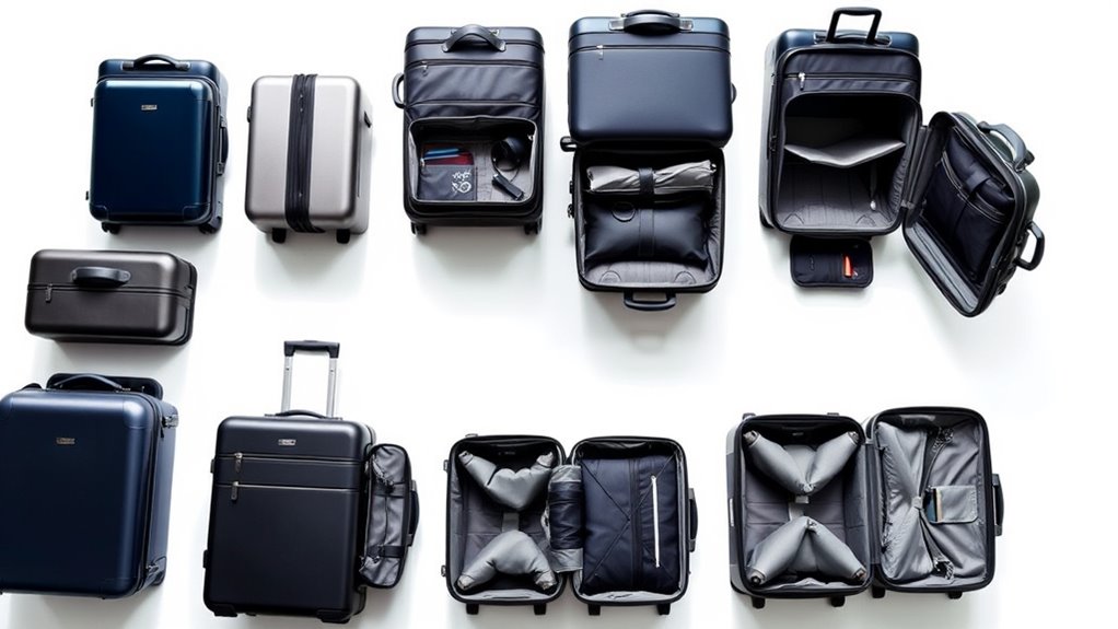 luxury expandable luggage collections