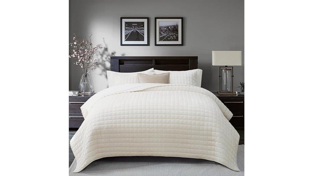 luxury king velvet quilt