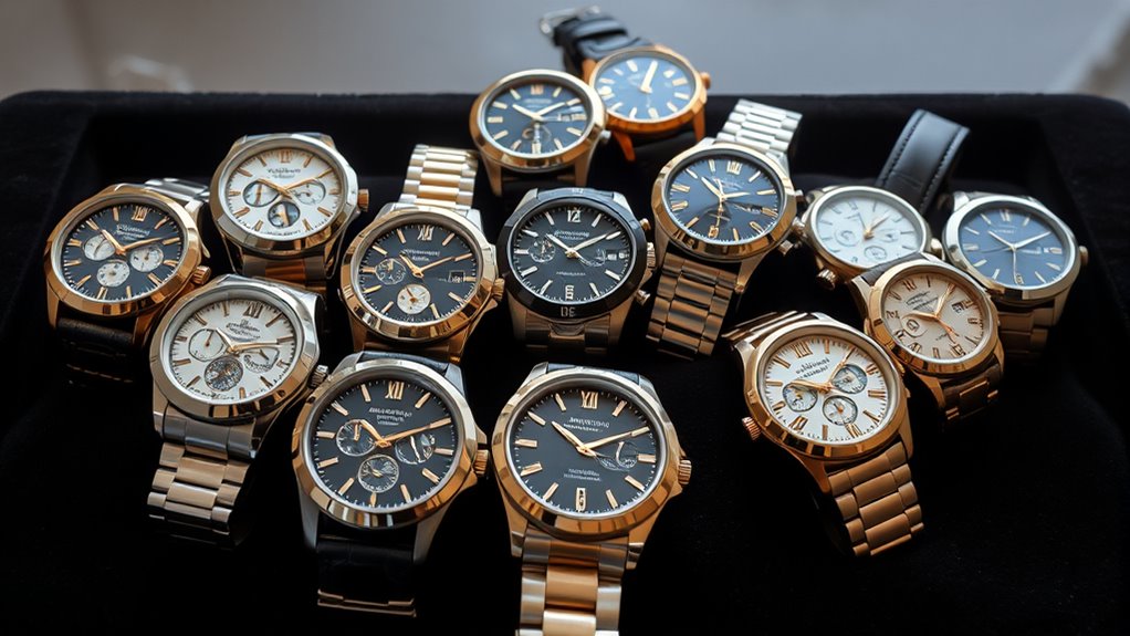 luxury men s watch selection