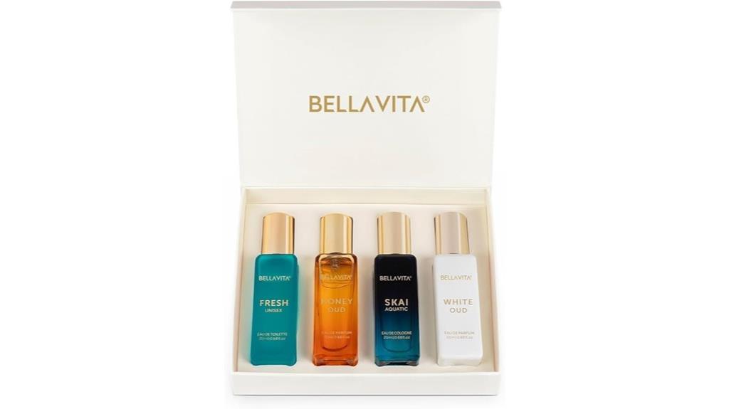 luxury unisex cologne gift set