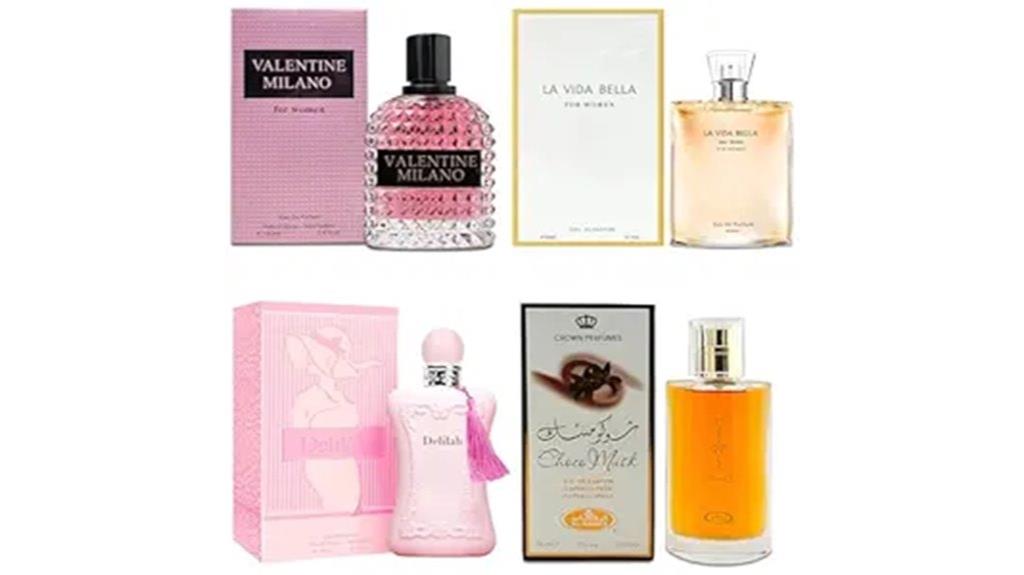 luxury women perfume collection