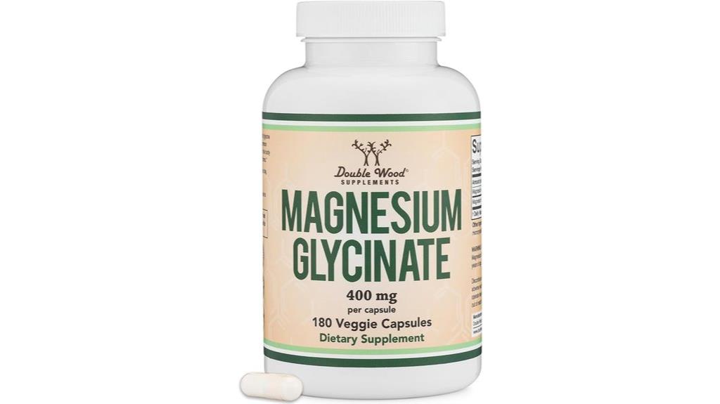 magnesium glycinate 400mg capsules