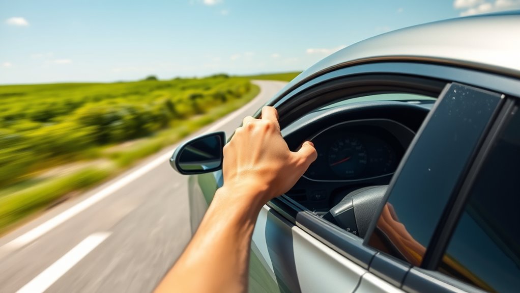 maintain steady smooth driving