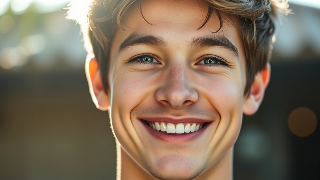 male friendliness and flirtation