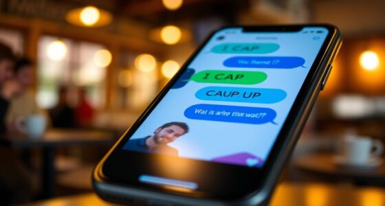 meaning of cap in texting