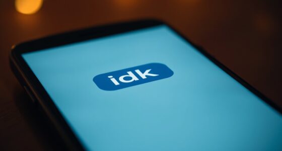 meaning of idk abbreviation