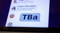 meaning of tba in text