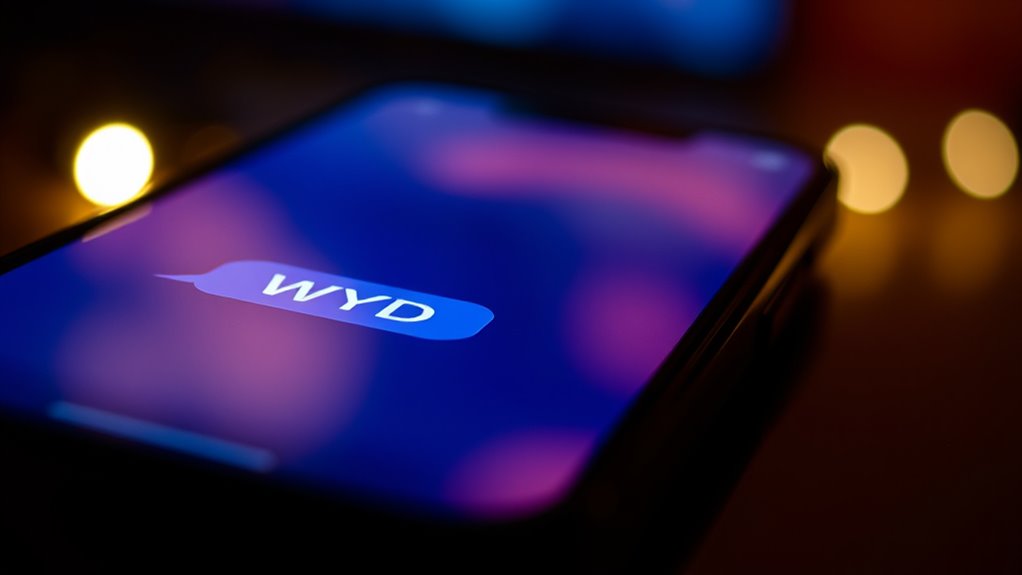 meaning of wyd in texting