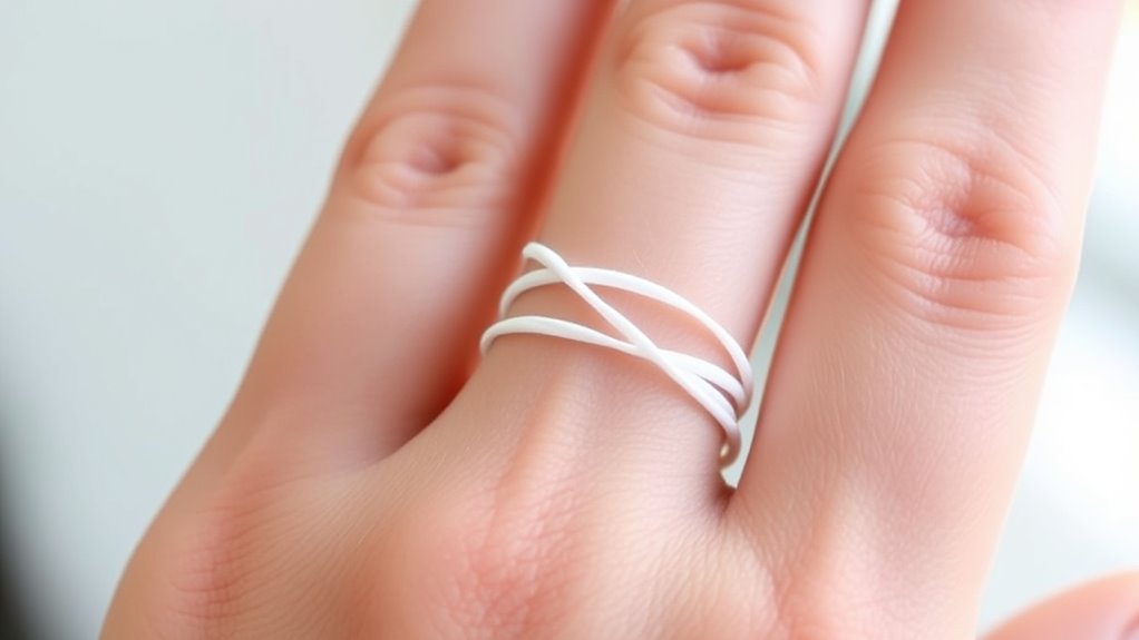 measure finger circumference accurately