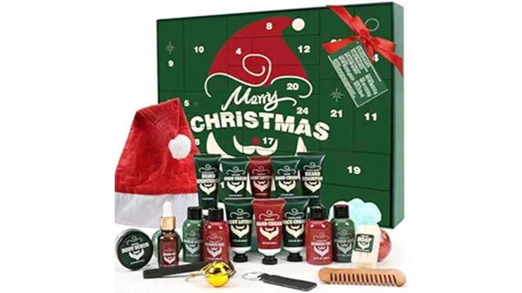 men s beard grooming calendar