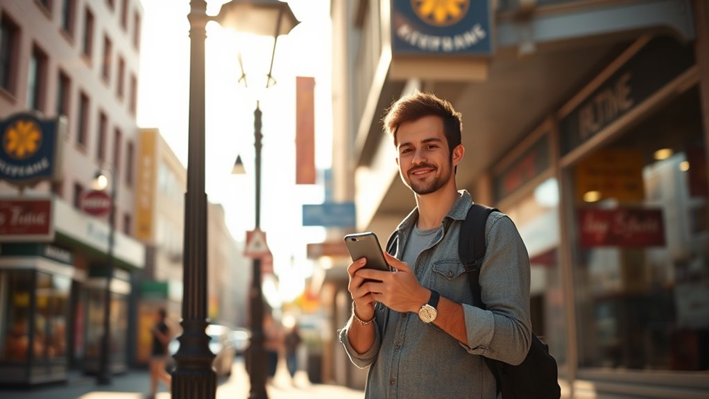 mention a nearby landmark