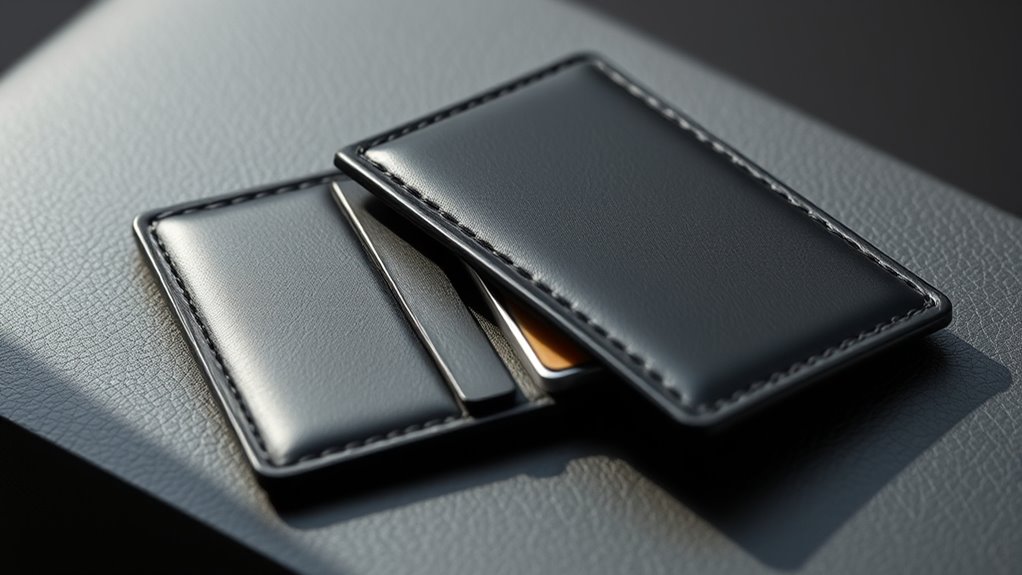 metallic layers and woven fabrics