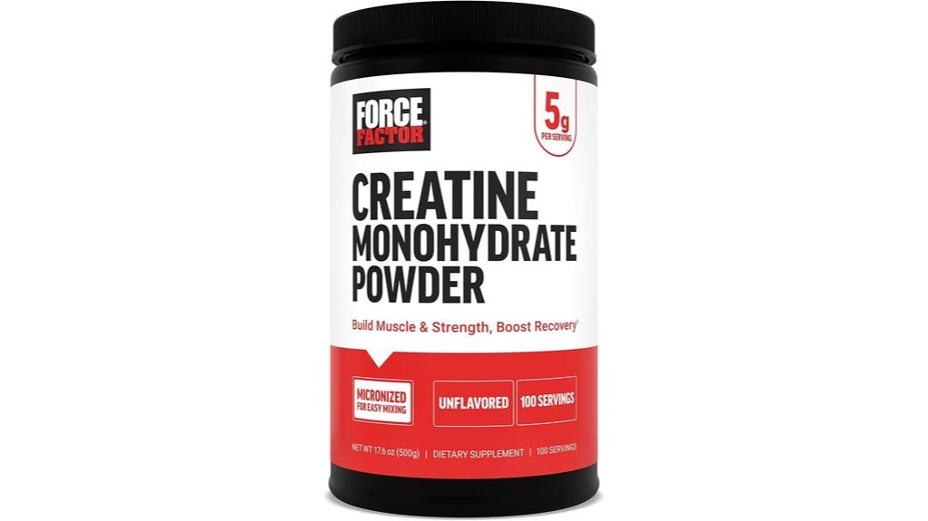 micronized 5g creatine powder