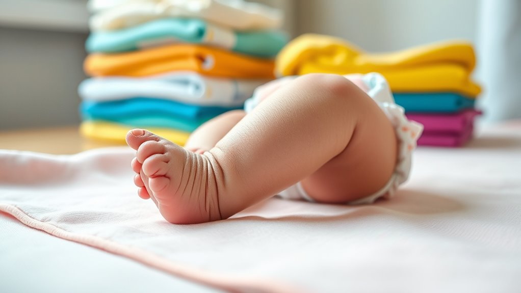monitor diaper size changes