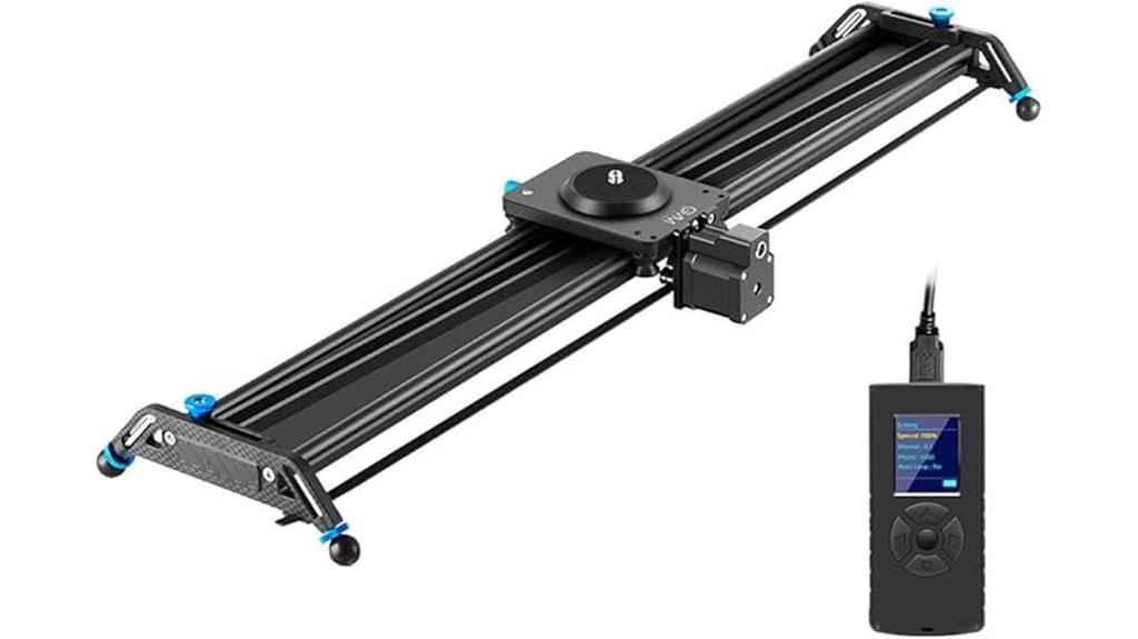 motorized aluminum camera slider