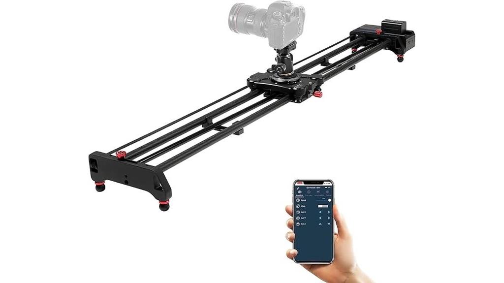 motorized camera slider with app