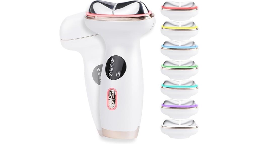 multi function led skincare device
