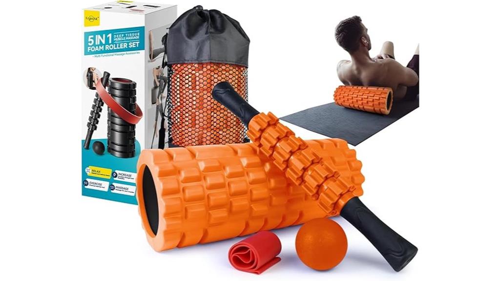 multi functional foam roller set