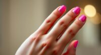 nail polish or beauty gesture