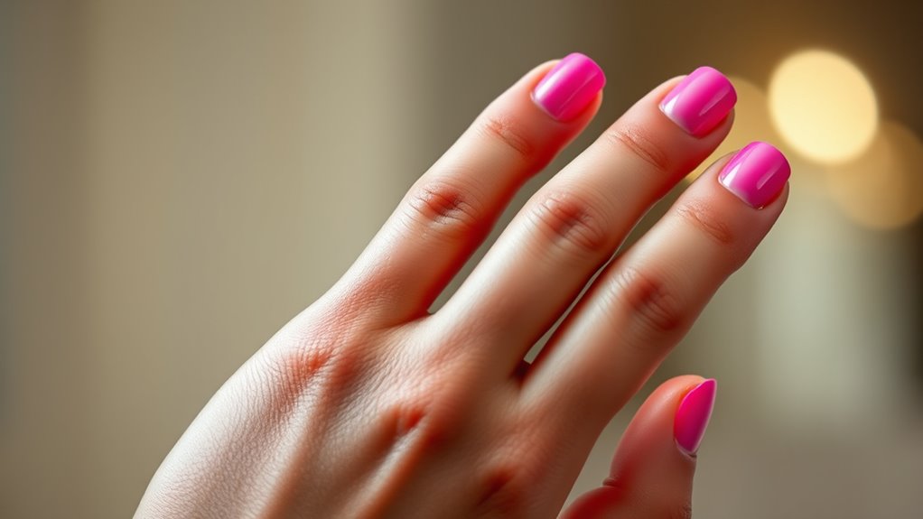 nail polish or beauty gesture