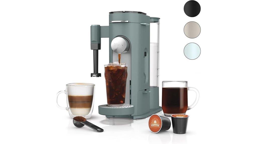 ninja coffee maker with frother