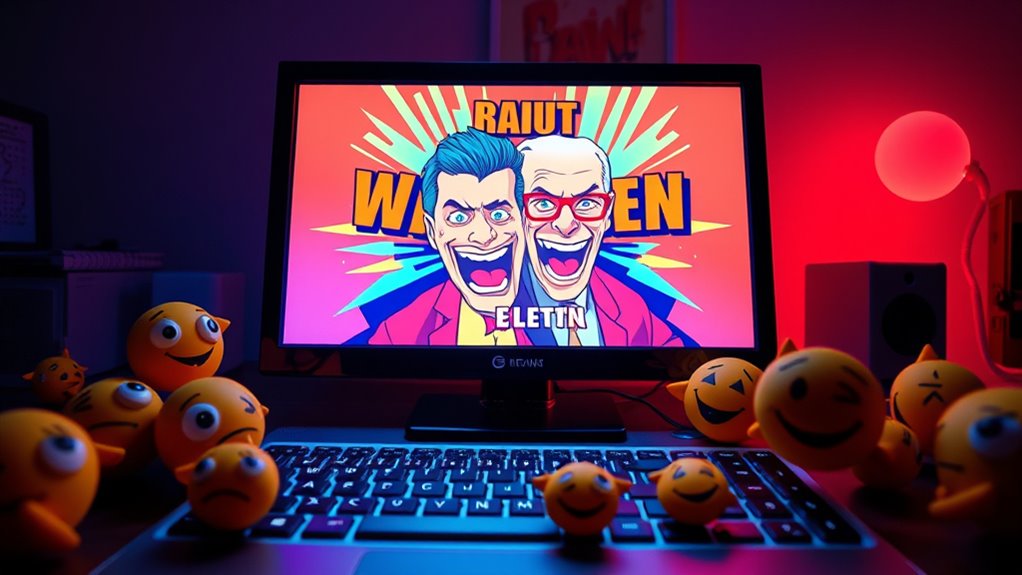 online embarrassment or awkwardness