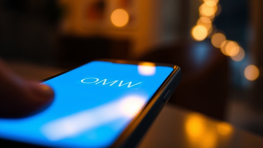 online message waiting