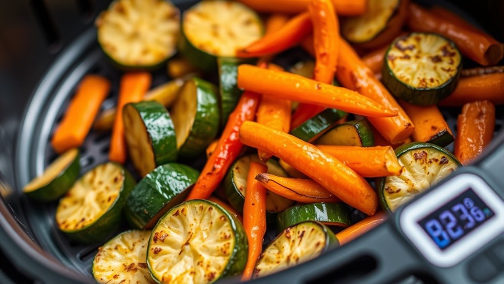 optimal vegetable air frying