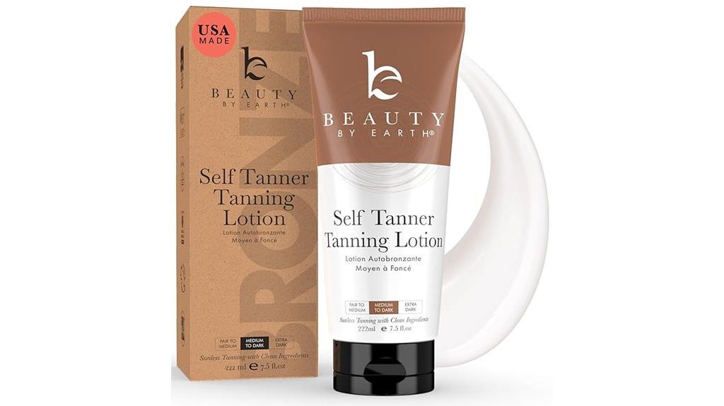 organic ingredients for tanning
