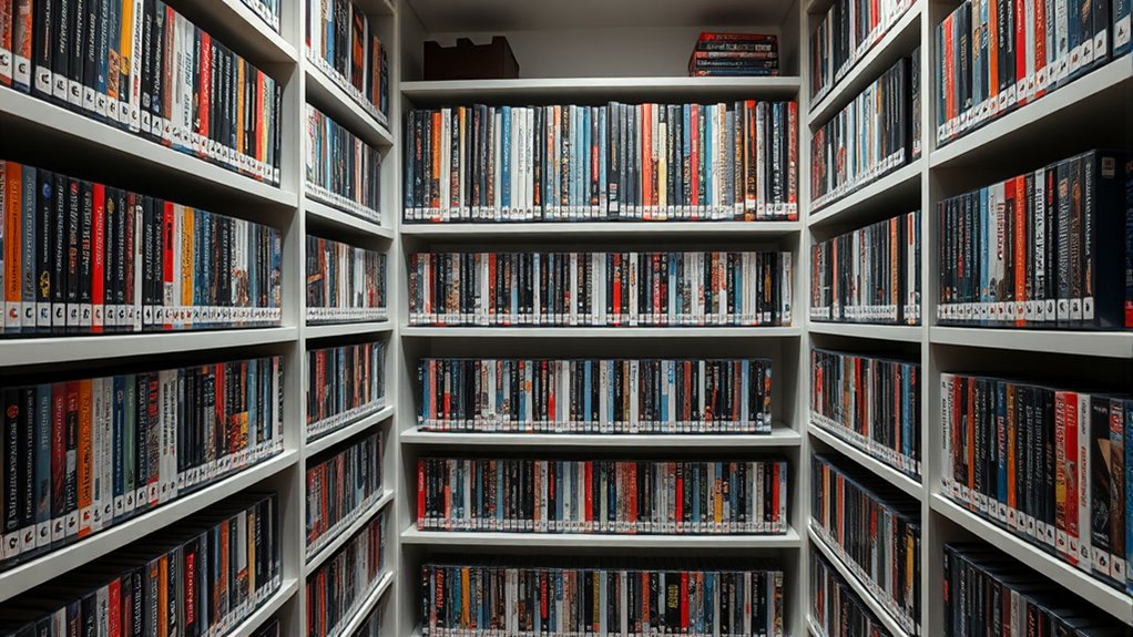 organized game storage system