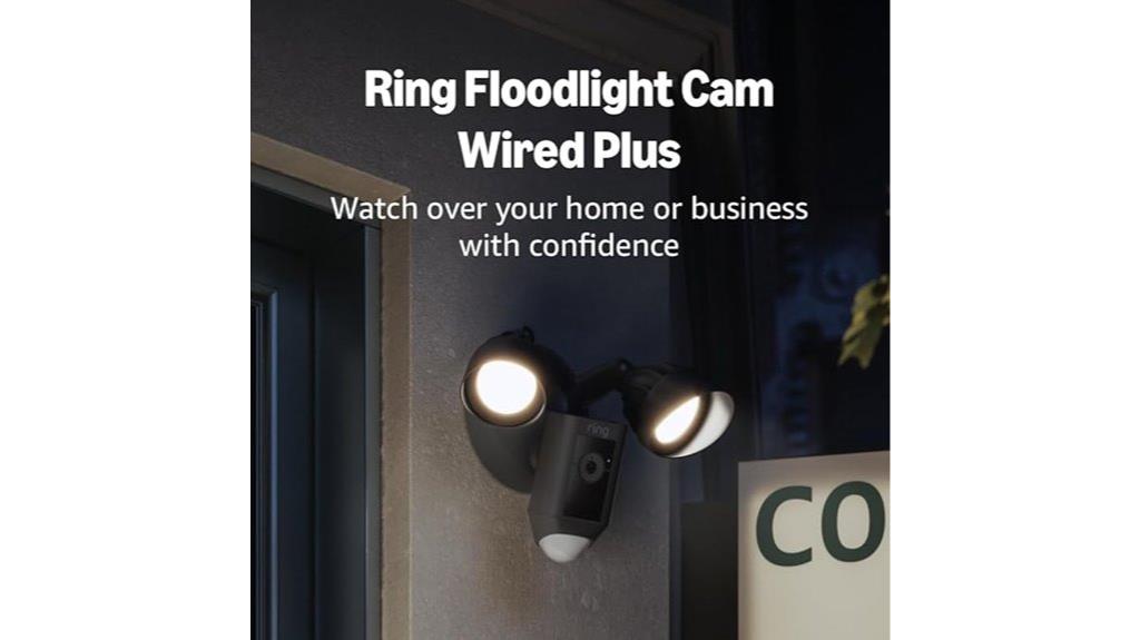 outdoor security floodlight camera
