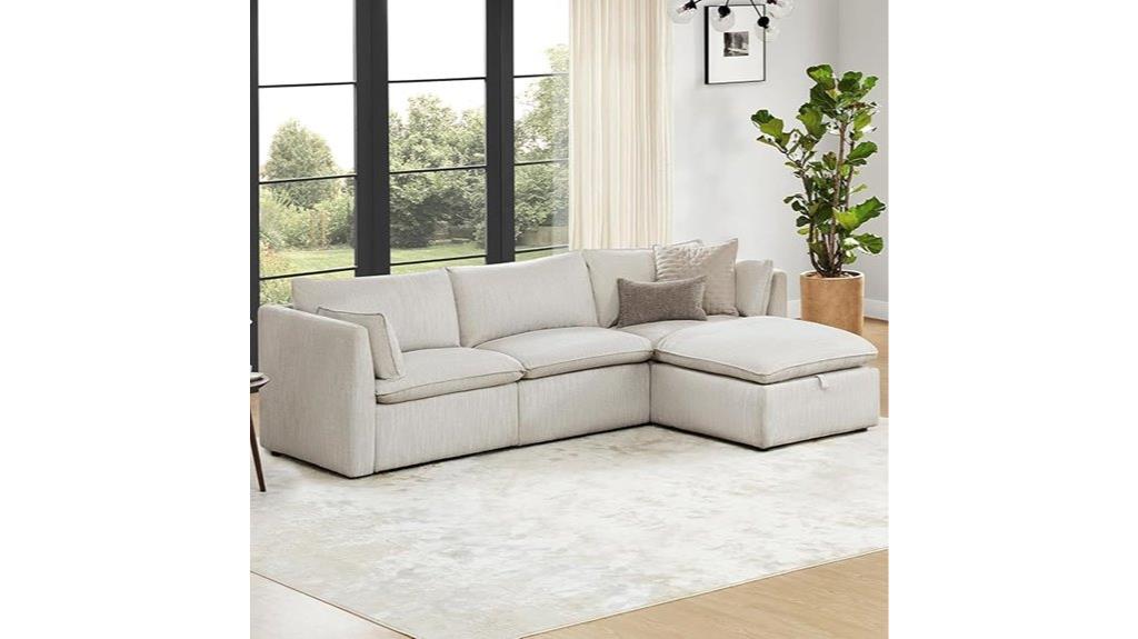 oversized l shaped sectional