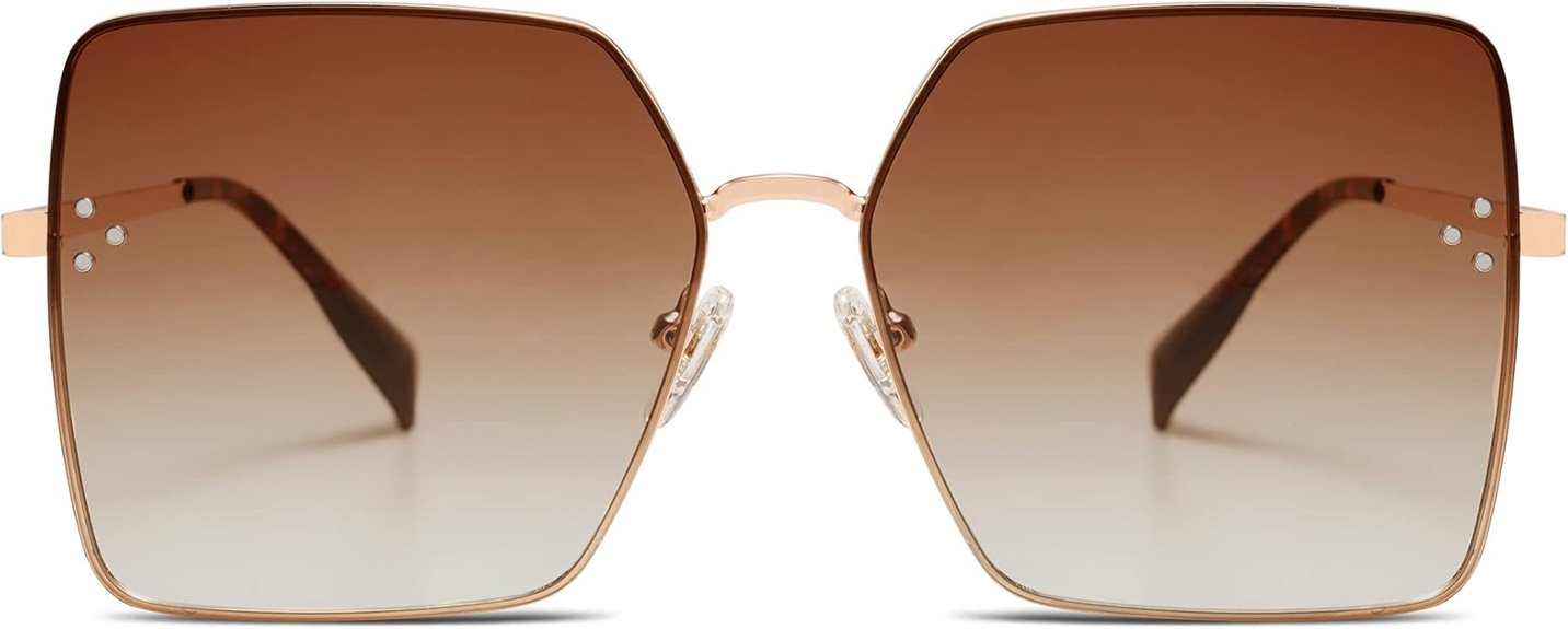 oversized square women s sunglasses