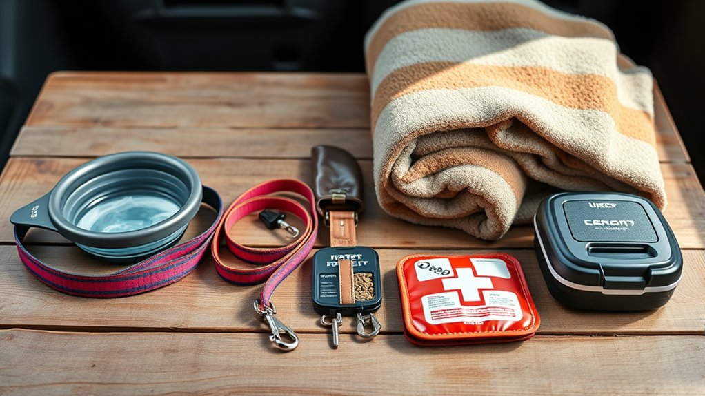 pet road trip essentials